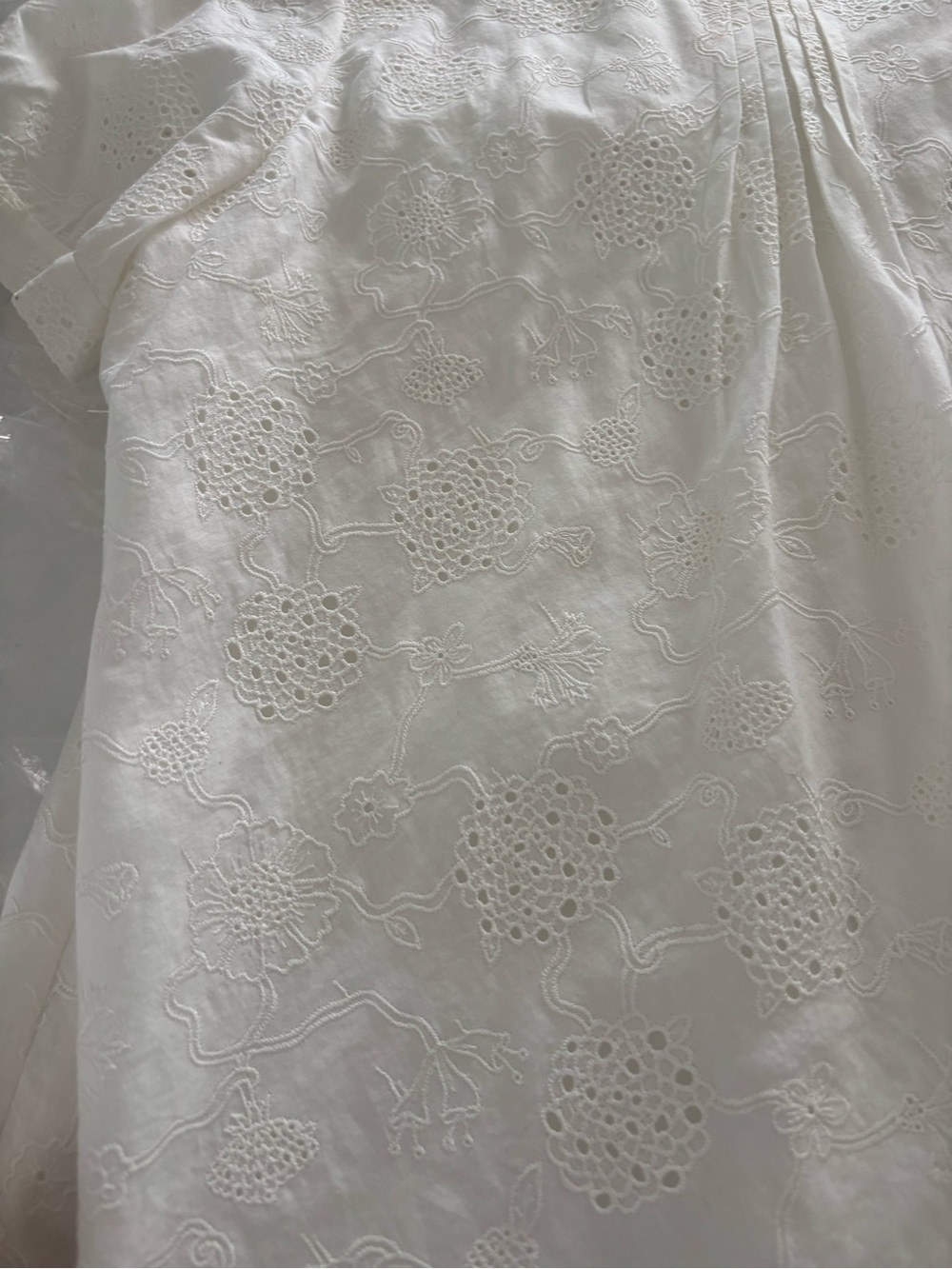 Coach White Eyelet Mini Dress - Picture 2 of 4